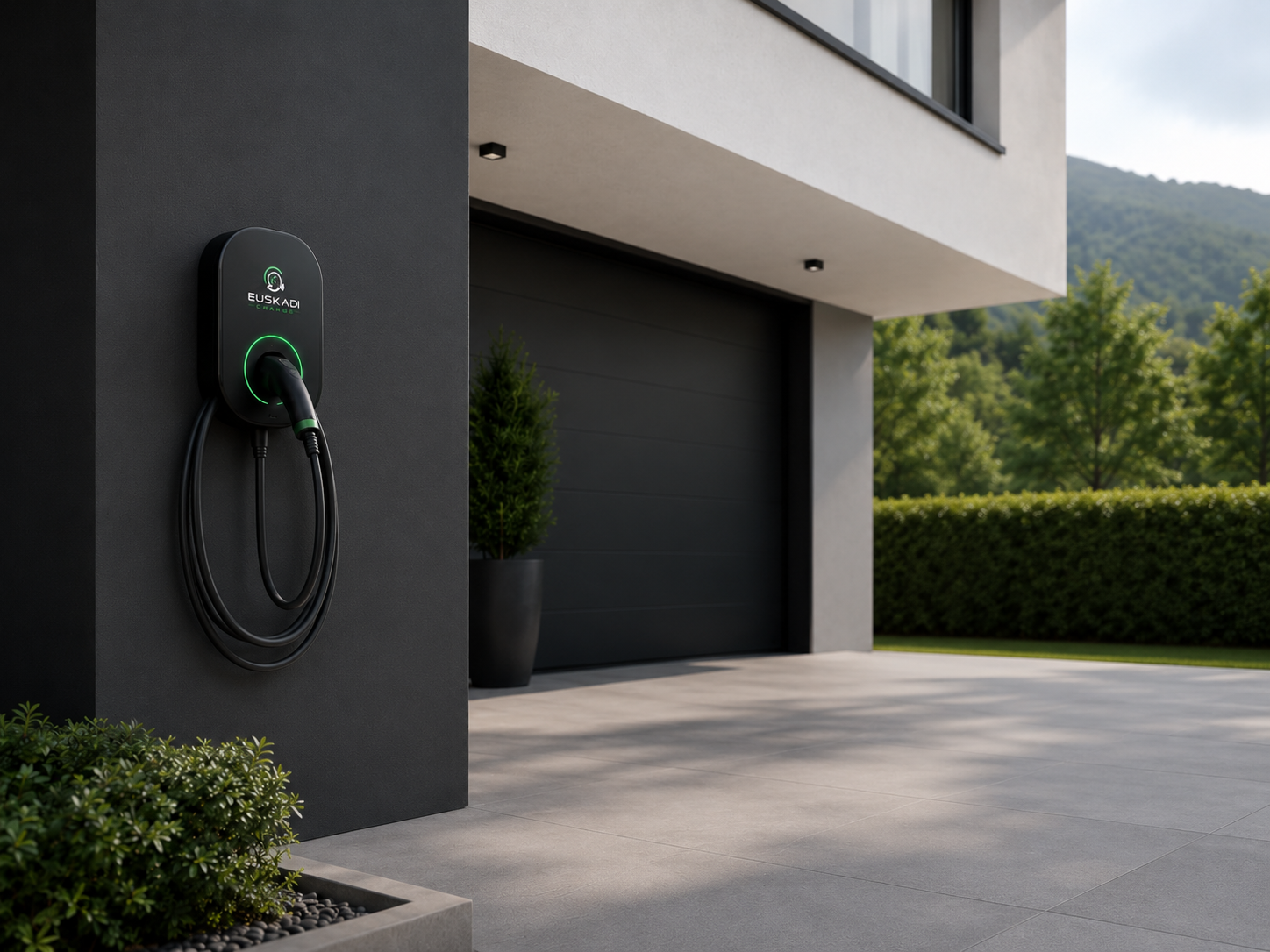 Instalación de cargador para coche eléctrico en vivienda en Euskadi